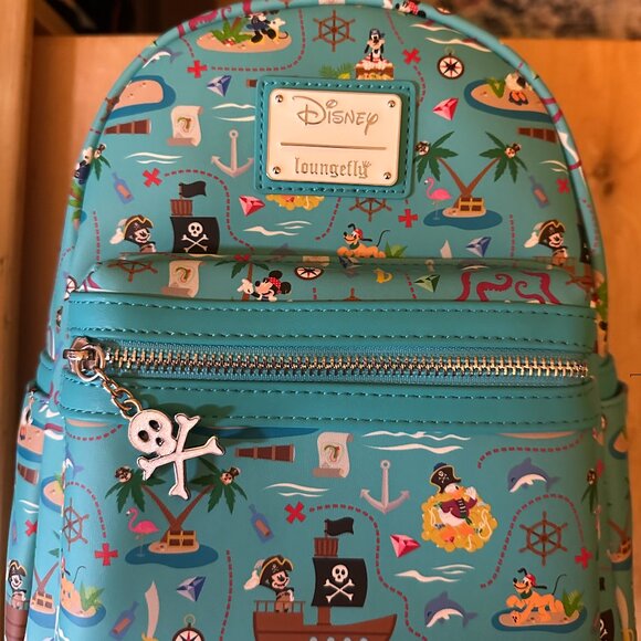 NWT Loungefly Disney Pirate Mickey and Friends Mini Backpack main image 4